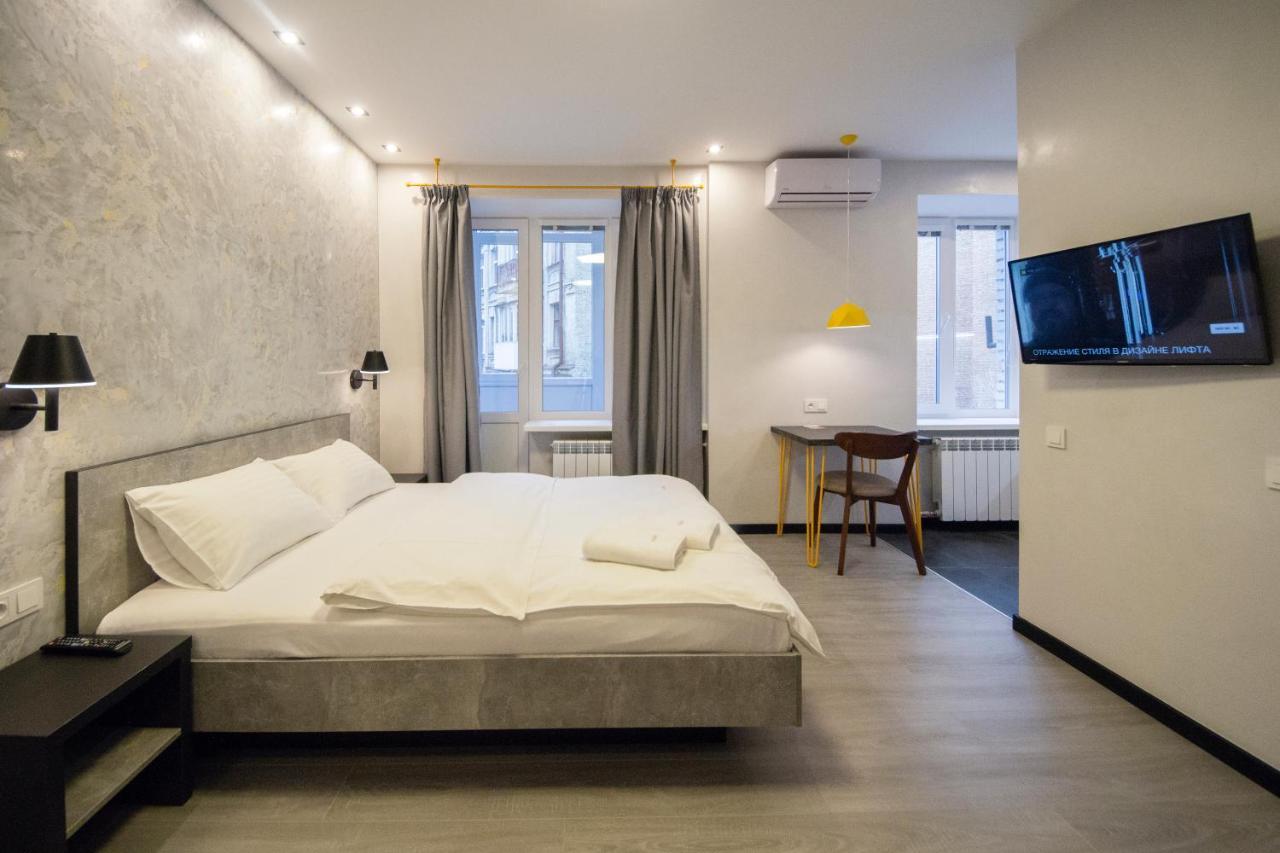 Apartments Near Parus Business Centre Kiev Luaran gambar