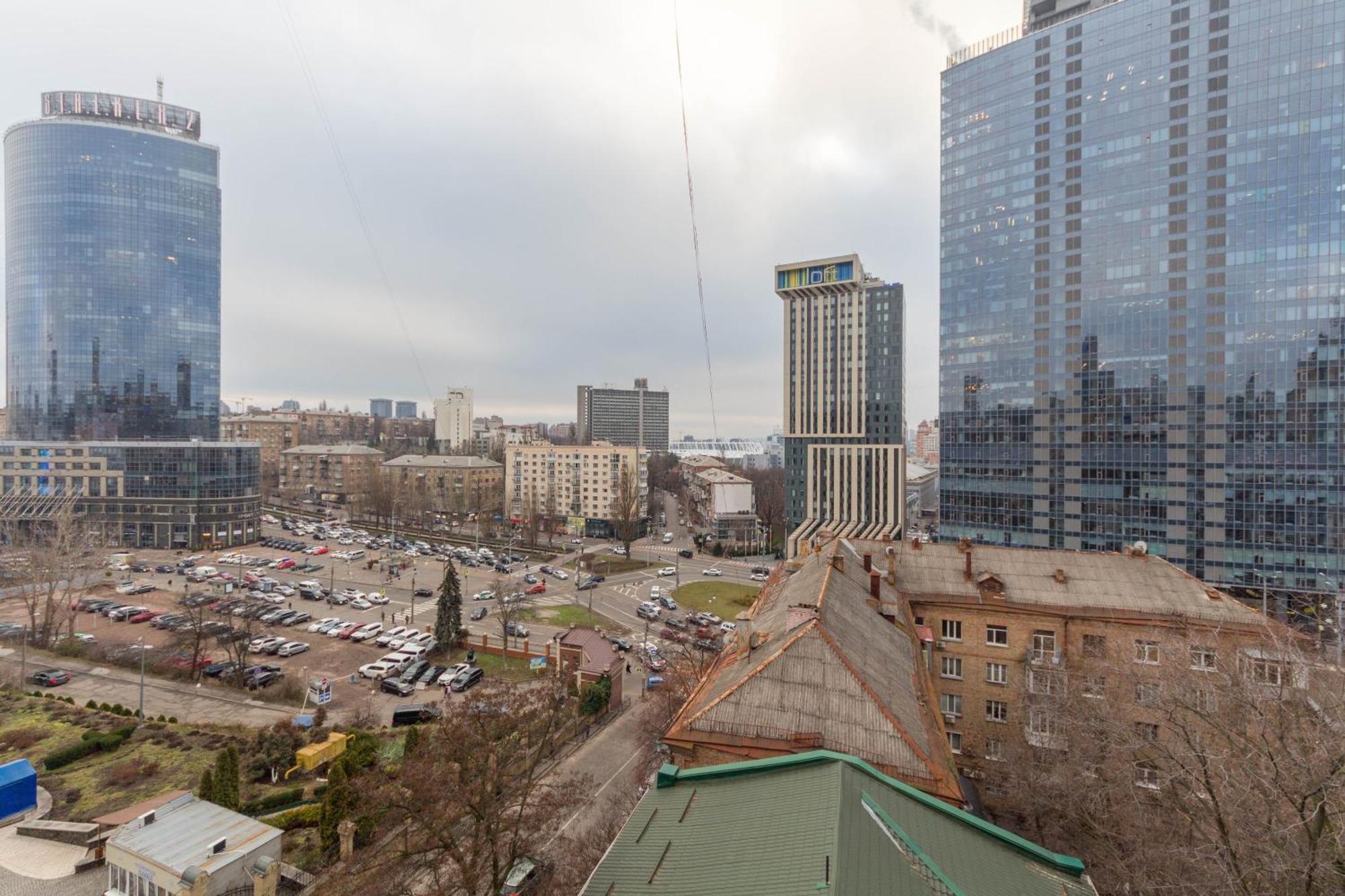 Apartments Near Parus Business Centre Kiev Luaran gambar